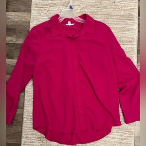 Fúcsia Blouse /  100% polyester
